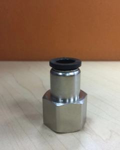 Fitting female 1/2"x10mm for air hose, brass